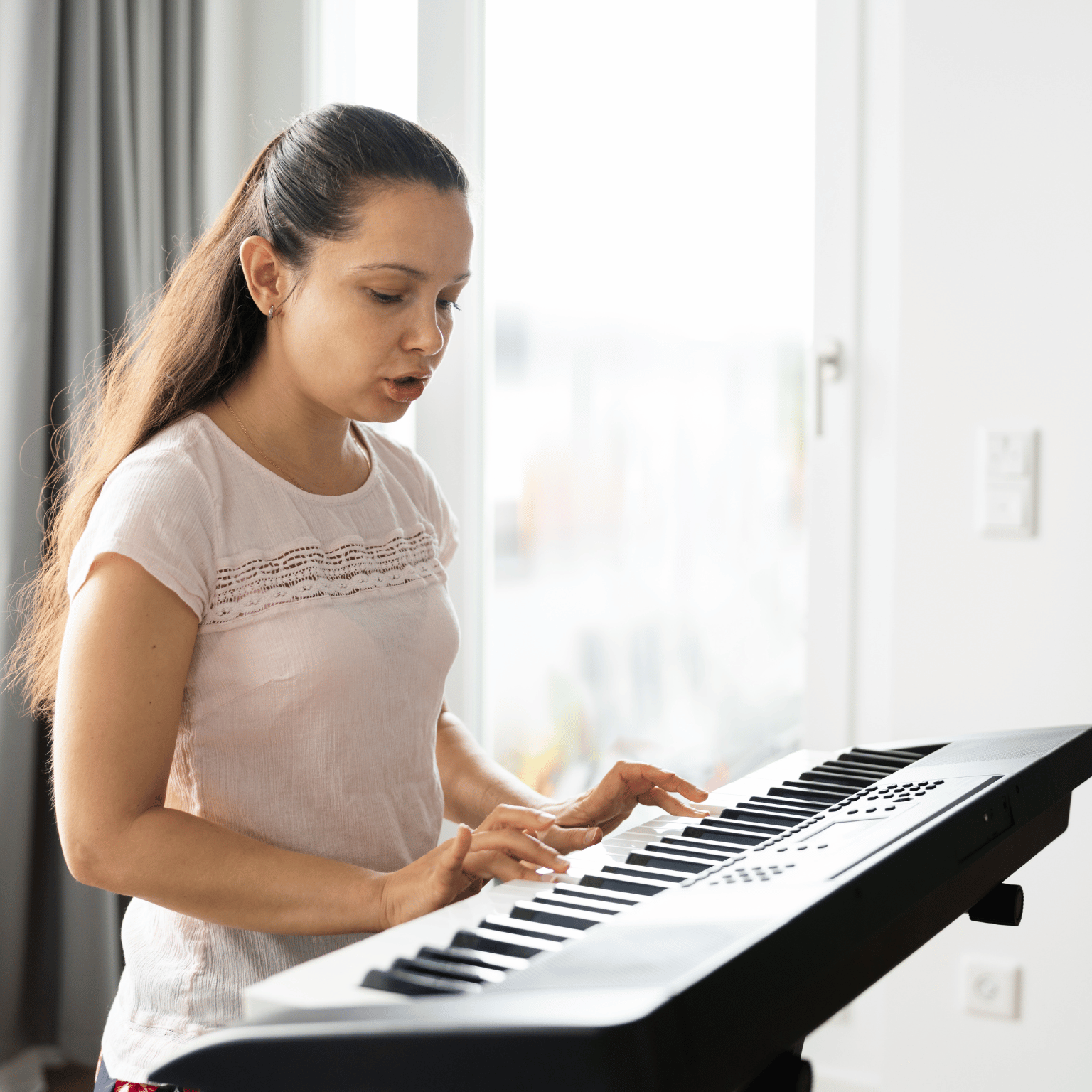 Juego de batería eléctrica Digital para adultos y niños, sistema  Profesional de Música, Jazz